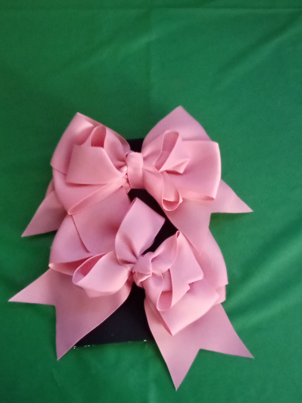 Pink Grosgrain Bow Hair Clips - Kids Accessories ( Home )